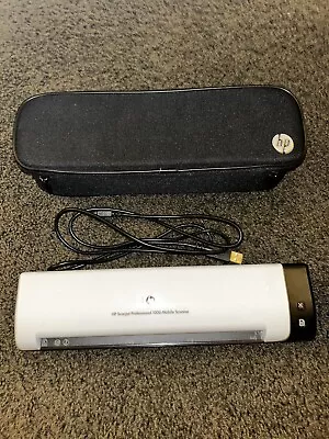 HP Scanjet Professional 1000 Mobile Scanner W/ Carrying Case Genuine • $37.99