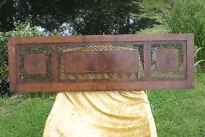 £134.95 • Buy Antique Vintage Salvage Reclaim Restoration Fret Carved Wooden Piano Panel Resto