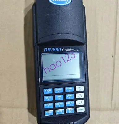 Used Hach DR890 Spectrophotometer Dr/890 Expedited Shipping DHL/FedEx • $679