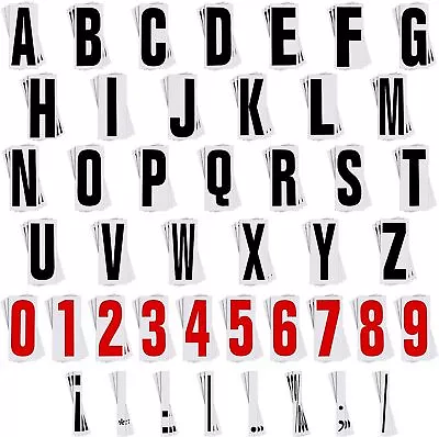 400 Pcs 8 Inch Marquee Sign Letters Flexible Plastic Letters For Outdoor Signs B • $100.50