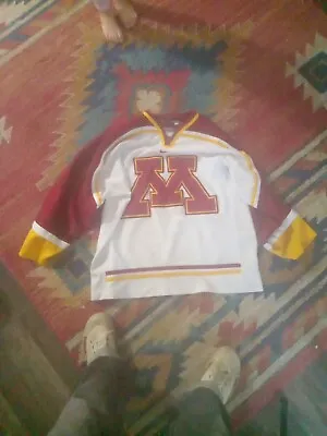 Minnesota Golden Gophers Hockey Team Jersey Nike Team Large Practice Jersey  • $59