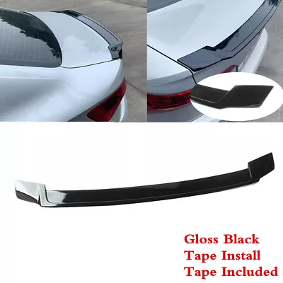 $69.48 • Buy Fit For VW Jetta MK6 Sedan Black Rear Trunk Lip Spoiler Wing Thai Style