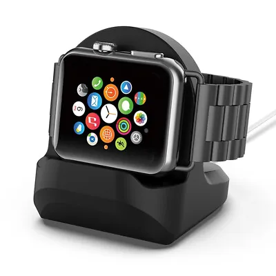 $12.99 • Buy For Apple Watch Ultra 8 7 6 Magnetic Charger Silicone Dock Charging Stand Holder