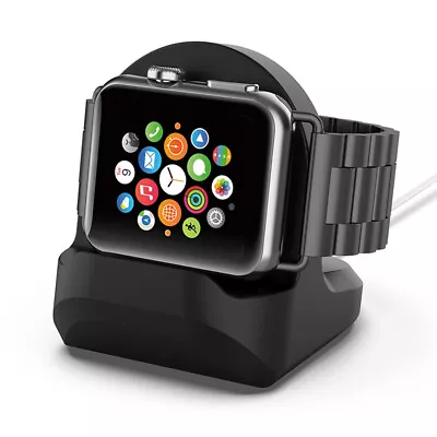$12.99 • Buy For Apple Watch Ultra 8 7 6 Magnetic Charger Silicone Dock Charging Stand Holder