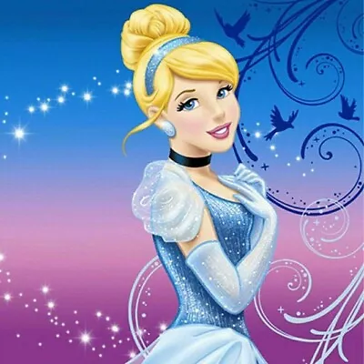 $13.95 • Buy Aus Seller..DIY 5D DIAMOND PAINTING....CINDERELLA No.3....30x40cm  Full Drill