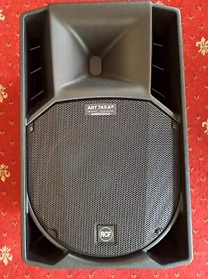 2 X RCF 745-A MK4 ACTIVE SPEAKERS WITH RCF PADDED CASE • £1600
