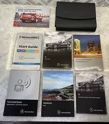 2013-2019 Mercedes Sl Sl400 Sl550 Sl63 Sl65 Amg Owners Manual + Digital Disc • $189