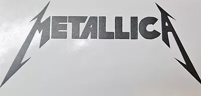 Metallica Rock Band Logo Decal Vinyl Sticker Wall Art Car Decoration  • £3