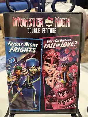 Monster High: Friday Night Frights / Why Do Ghouls Fall In Love? (DVD 2012) • $5.95