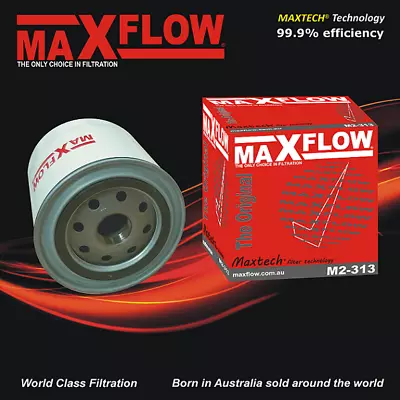 Oil Filter For Ford Courier B2500 E2500 Mazda Mitsubishi Pajero Triton Maxflow® • $48.99