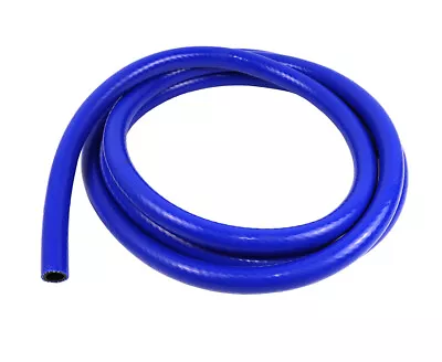 5 Feet 1-Ply Reinforced Silicone Heater Hose 16mm 5/8  ID High Temperature BLUE • $24.99