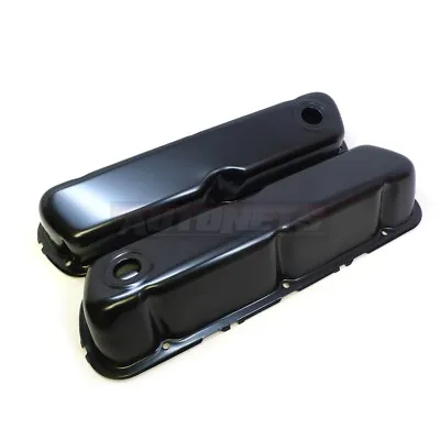 64-01 Black Small Block Ford Valve Cover 260 289 302 351W 5.0L Mustang Tall SBF • $58.96