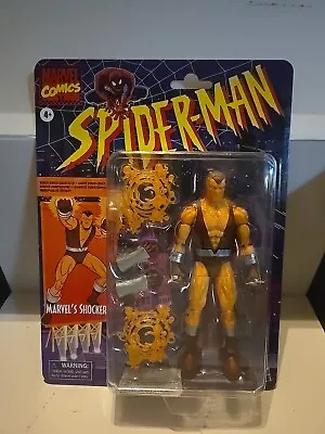 Marvel Legends Shocker Spider-Man Retro Series SEALED Hasbro  Action Figure • $25