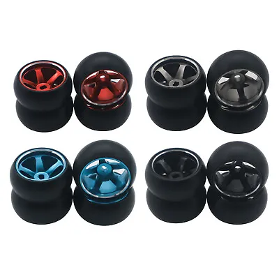 £16.68 • Buy RC Rubber Alloy 5 Spoke Wheel Tires For WLtoys K969 1/28 Scale RC Car Parts