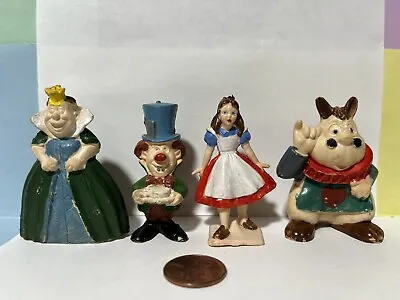 Marx Plastic Figures Disney Alice In Wonderland Characters DisneyKings Germany • $37.99