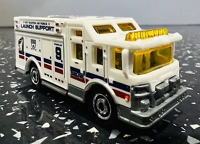 Fire Rescue Truck Space Shuttle Support 1/64 Matchbox Model Car Diecast New Box • $12.32