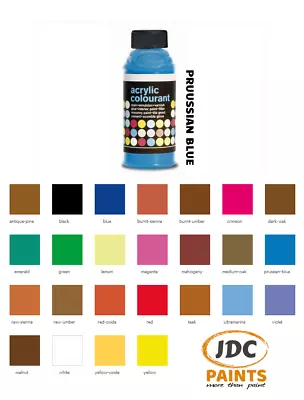 Polyvine Acrylic Colourant Paint Tint Prussian Blue 50g • £6.99