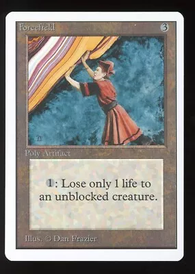 NEAR MINT+  1993 Unlimited Forcefield ~ Vintage MTG/Magic ~ NO RESERVE!!! • $238.50