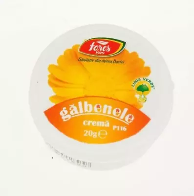 Fares  Cream Marigold Calendula Galbenele  Skin Care  20g • £4.50