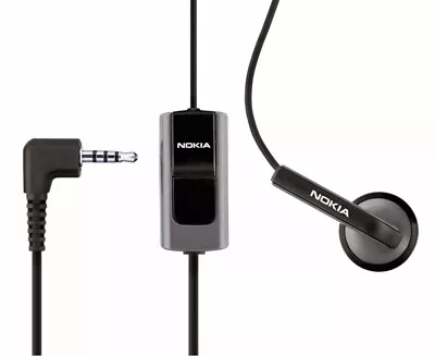 £2.99 • Buy Nokia Mono Jack Headset 2.5mm For 2760 7510 7610 E51 E90 - HS-40