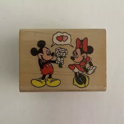 Rubber Stampede Disney Mickey Mouse Rubber Stamp Mouse Love 390-D 2.25  X 1.75  • $5.85