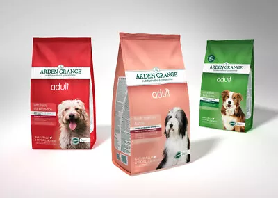 £14.99 • Buy Arden Grange Dry Dog Food 2kg Various Flavour Puppy Adult Senior Light @ Melian