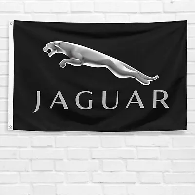 For Jaguar 3x5 Ft Flag Racing Car F-Type XK XJR XKSS XJS Wall Banner • $13.99