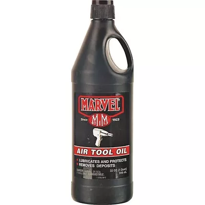 Marvel Air Tool Oil W/ Spout (1-Quart) MVLMM85RCAN Brand New! • $21.91