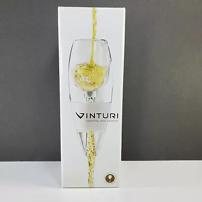 Vinturi White Wine Aerator With Stand And Travel Pouch  • $7.99