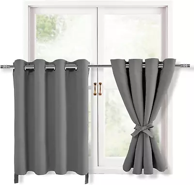 RV Blackout Curtains For Bedroom 52 X 36 Inches Long - Thermal 2 Drape Panels  • $40.88