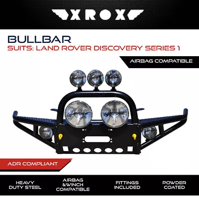 Xrox Bull Bar Fits Landrover Discovery Series 1 Heavy Duty Bullbar 4x4 4WD Parts • $1528.99