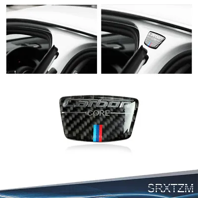 $6.29 • Buy Carbon Fiber Core Emblem Sticker B Column For BMW E46 E39 E60 E90 F30 F34 F10 3