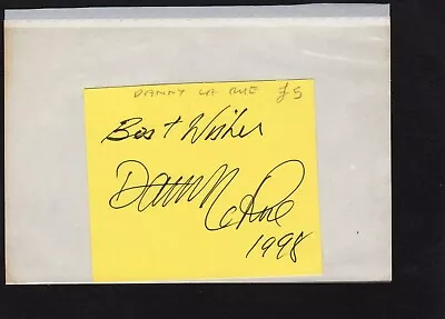 DANNY LA RUE AUTOGRAPH  Deceased  COME SPY WITH ME OUR MISS FRED • £6