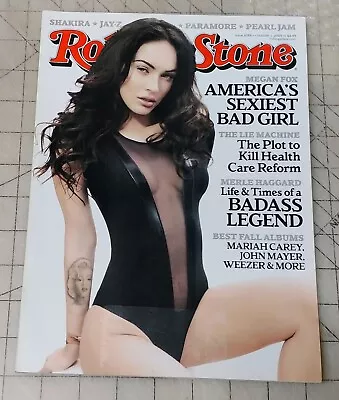 Rolling Stone Magazine 1088 MEGAN FOX Pearl Jam Merle Haggard Scarlet Johansson • $7.29