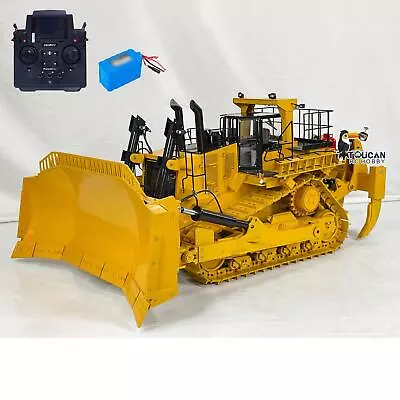 D11T 1/10 Hydraulic RC Bulldozer Heavy Duty PL18EV Dozers Smoke Sound Light • $12118.18