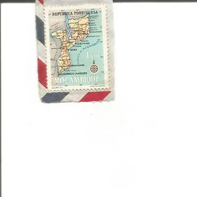 Mozambique Portugal Stamp 1$00 Escudo • $0.09