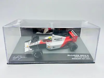 1:43 1991 Ayrton Senna -- Germany GP -- McLaren MP4/6 -- Atlas F1 • $59.99