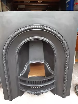 £100 • Buy Victorian Style Cast Iron Fireplace Insert And Surround For Open Solid Fuel Fire