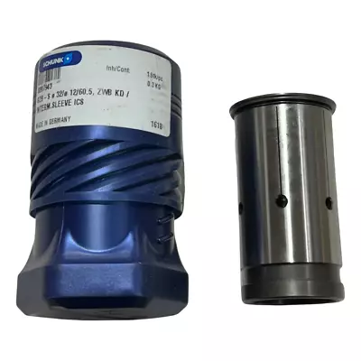 SCHUNK Intermediate Sleeve 32mm Shank 12mm Hole 60.50mm Projection • $66.99