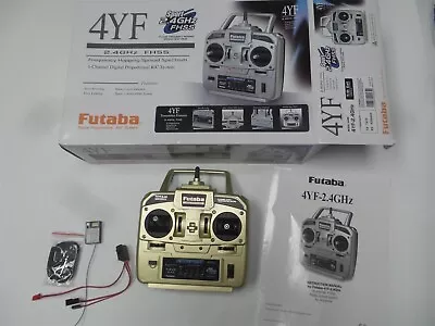 $36.35 • Buy Futaba FUT01004361-3 4YF 4-Channel 2.4GHz FHSS Stick Radio System With R2004GF