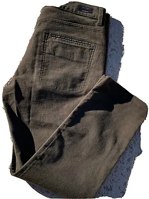 Billy Reid Moleskin Pants Jeans Mens Size 32x27 Olive Green MSL-ALA Made In USA • $44.76