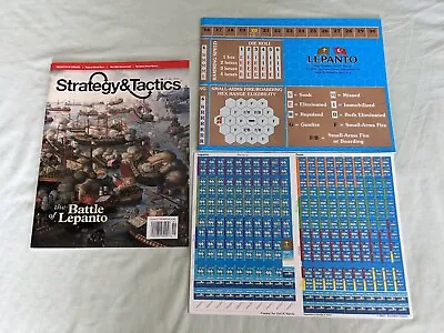 $40 • Buy Decision Games Strategy & Tactics #272 The Battle Of Lepanto New Unpunched