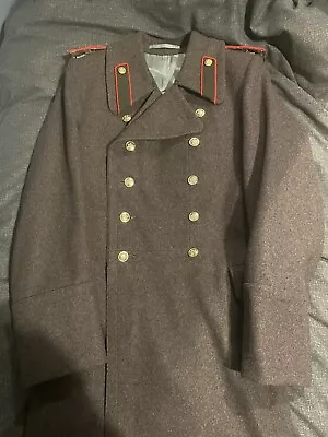 Original Post War Soviet Officers Greatcoat (read Description) • £150