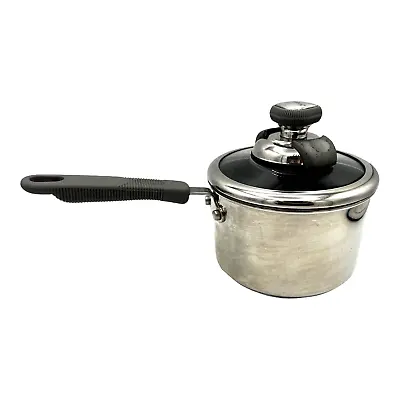 $19.99 • Buy Intellichef  Stainless Steel Nonstick Pot By Cooks Essentials 2 Qt. Impactbase