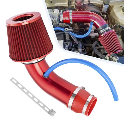 3  Cold Air Intake Filter Induction Kit Pipe Power Flow Hose System Accessories • $26.66