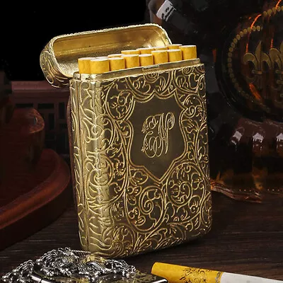 £13.69 • Buy Retro Three-open Cigarette Case 99*65*21mm Ss