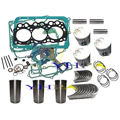 For Mitsubishi L3E-61SD L3E Rebuild Kit Overhaul Engine Volvo EC20 EC20B EC20B • $403.90