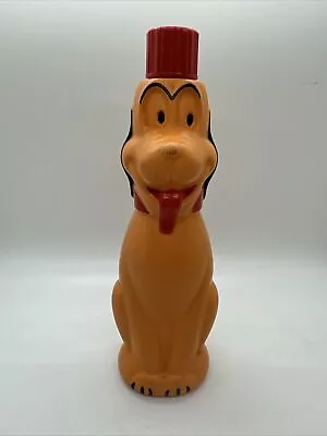 Vintage Empty Colgate Palmolive Walt Disney Pluto Dog Soaky Bottle 1960's • $10.99