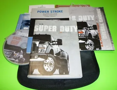 2010 FORD F SUPER DUTY DIESEL OWNERS MANUAL SET 10 GUIDE F250 F350 4x2 4x4 +case • $53.99