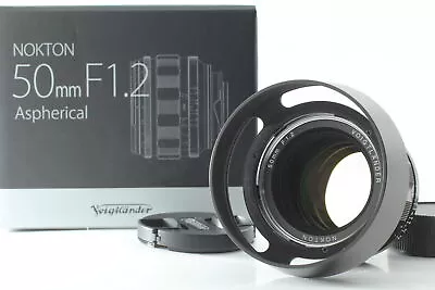 [Top MINT W/LH-10] Voigtlander NOKTON 50mm F1.2 Aspherical VM For Leica M JAPAN • $888